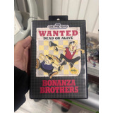 Bonanza Brothers Sega Genesis Original