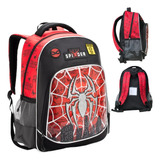 Mochila Homem Aranha Infantil Escolar Grande De Costa Spider