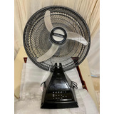 Ventilador De Pared Liliana Vwc2016 Negro De Palas Metálicas