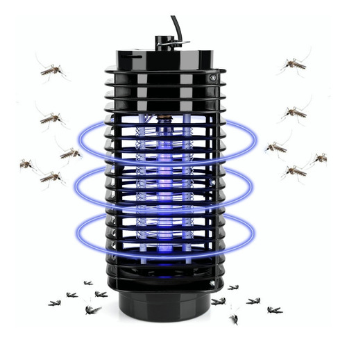 Lámpara Mata Mosquitos Repelente Uv 3w Eléctrica Mosca 110v