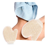 Guante Sisal Elimina Toxinas Esponja Para Ducha Exfoliante