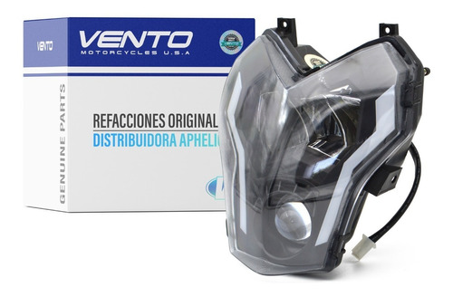 Faro Delantero Luz Led Vento Original Moto Storm Falkon 250