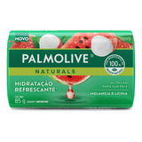Kit C/ 12 Sabonete Em Barra Palmolive Naturals Melancia &
