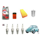 Kit De Afinacion Vw Sedan Vocho Fuel Inyection Bujia Larga