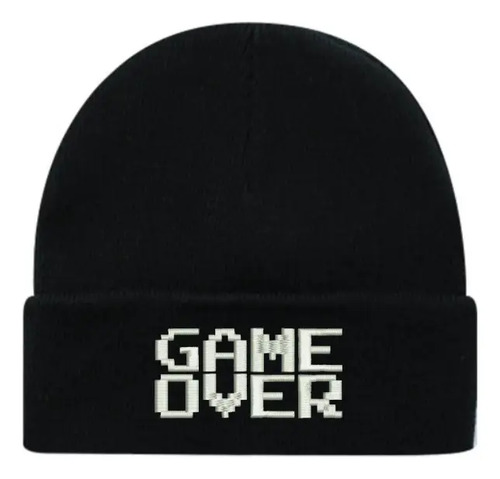 Gorro Game Over Fin Juego Videojuego Clasico Bordado
