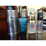  Coleção 4 Frascos Perfumes Vazios Jean Paul Gaultter #10946