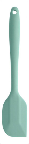 Espátula Cozinha Reta De Silicone Bolo Raspar Mexer Rosa Cor Verde Menta