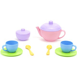 Té Green Toys Para Dos Personas, Juego De Simulación De 10 P