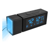 Reloj Despertador Digital Multifuncional Con Salida Electrón