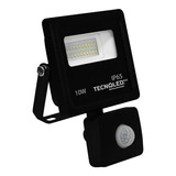 Reflector Led 10w Con Sensor De Movimiento Ip65 Tecnoled