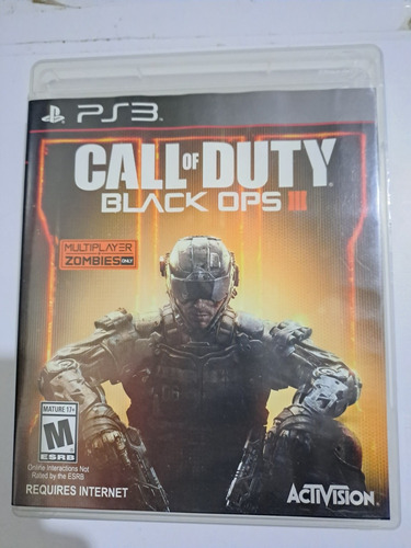 Juego Ps3 Call Of Duty Black Ops 3 Fisico Usado