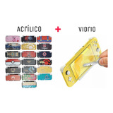 Protector Rígido Nintendo Switch Lite + Vidrio Templado