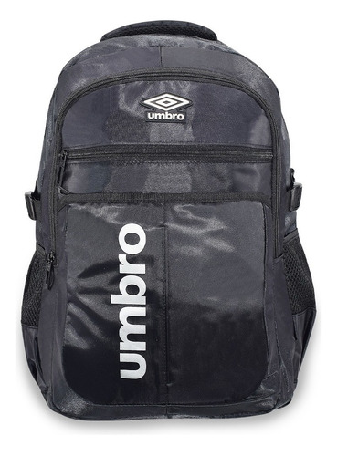 Mochila Umbro® Practica Porta Laptop Hasta 17 Impermeable Color Negro