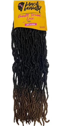  2 Pcts Cabelo Dred Locs Black Beauty Crochet Braid 380gr