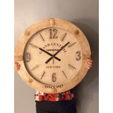 Reloj De Pared Grande De 67 Cm Vintage