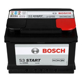 Batería Bosch S3 12x65 De 12v 51ah 490a (sae -18°c) Gnc