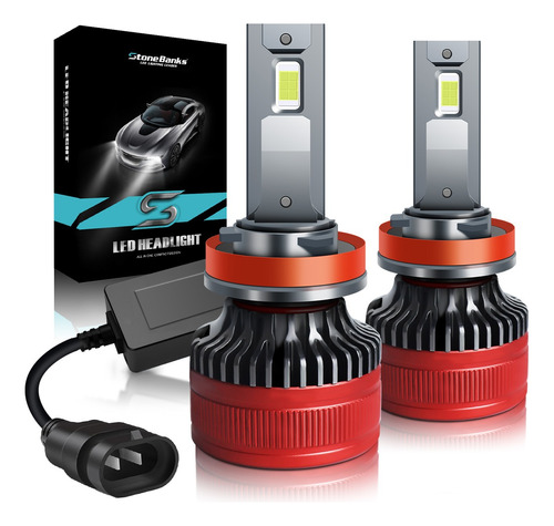 Kit De Faros Led H11 H7 H1 9005 9006 Alta/baja 200w 30000lm