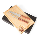 Kit Churrasco Premium De Cozinha 3 Peças - Personalizados