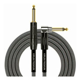 Kirlin Cable De Instrumento De Ángulo Recto A Recto, Ca, 10