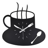 Reloj De Pared Con Diseño Moderno Sencillo Taza De Café