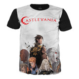 Camiseta De  Castlevania Anime Para Adulto Niño Hombre