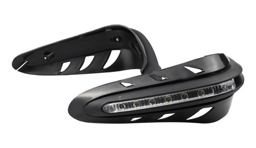 Cubre Puños Moto Luz Led Motocicleta Hand Guards Universal