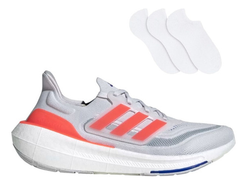 Tênis adidas Ultraboost Light Unissex + 3 Pares De Meias