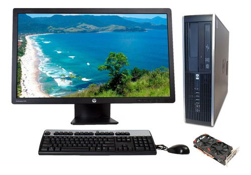 Pc Gamer Core I5 8gb-500 Hdd Monitor 22''+ Tarjeta De Video 