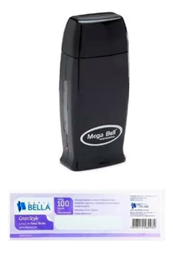 Aquecedor Mega Bell (bivolt) + 100 Folhas Lenço