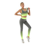 Traje De Ejercicio Para Mujeres Gym Yoga Pants Lifting Glúte