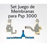 Set Juego De Membranas Para Psp 3000 Inc Las 3(izq/home/der)