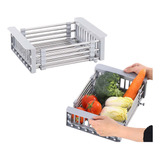 Escurridor Extensible Secaplatos Frutas Verduras Organizador