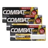 Combat Max Gel 60gr Veneno Mata Cucarachas 60 Gr 3 Jeringas