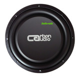 Subwoofer Carbon Audio Plano 12 Ft Doble Bobina 400watts Max