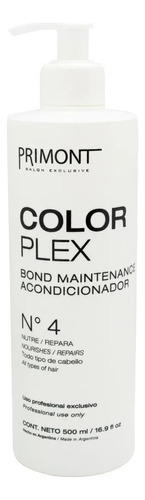 Primont Color Plex Acondicionador Paso 4 Reparador 500ml