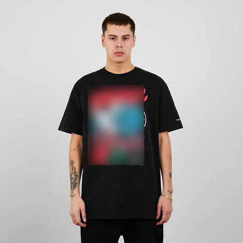 Polera Hombre Whatup Oversize Peace (black)