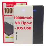 Power Bank 10000mah Kapbom Carregador Portatil