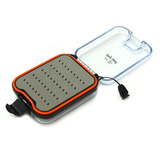 Caja Doble Para Moscas Estanca Grey Gull Hg008 Pesca Fly