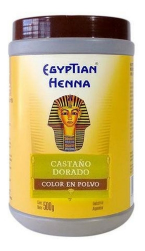 Henna Egyptian En Polvo 500gr Tintura Vegetal