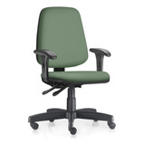 Cadeira Job Alta Frisokar Back System Nr17 Verde Crepe C70