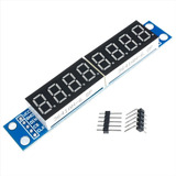 Modulo Display De 7 Segmentos, 8 Digitos, Driver Max7219