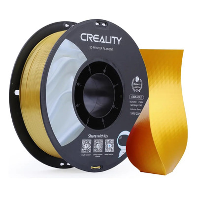 Filamento Pla Silk Para Impresora 3d Creality De 1,75 Mm Color Dorado | Envío gratis