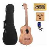 Ukulele Tenor Kala Burled Meranti + Funda, Ka-20t