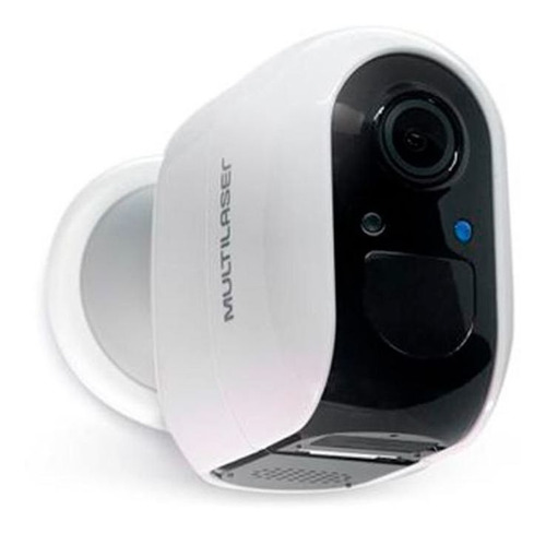 Câmera Multilaser Portátil Inteligente Full Hd Wi-fi Branco