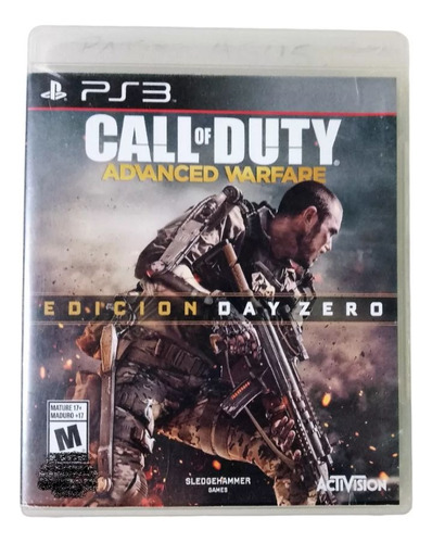 Call Of Duty Avances Warfare Edición Day Zero Ps3 Físico