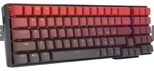 Teclado Gamer Mecánico Galio Pro K637 Rgb Inalámbrico 