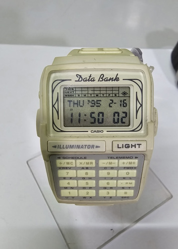 Relógio Casio Calculadora Data Bank