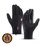 Guantes De Neopreno Térmicos Motociclista Antiderrapantes