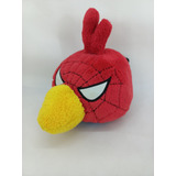 Peluche Angry Birds Red Spider Man 13 Cm Checar Fotos Uso