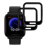 2 Películas Tela 3d Nano Gel Para Xiaomi Amazfit Bip U Pro